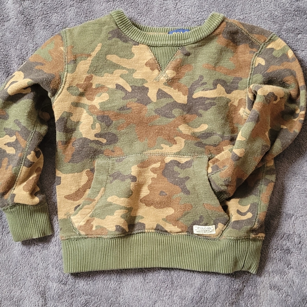 Ralph Lauren Fatigue-Style Sweatshirt